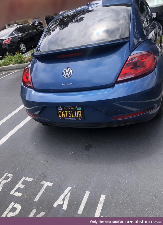 Saw this on my walk today, who at the DMV approved this?