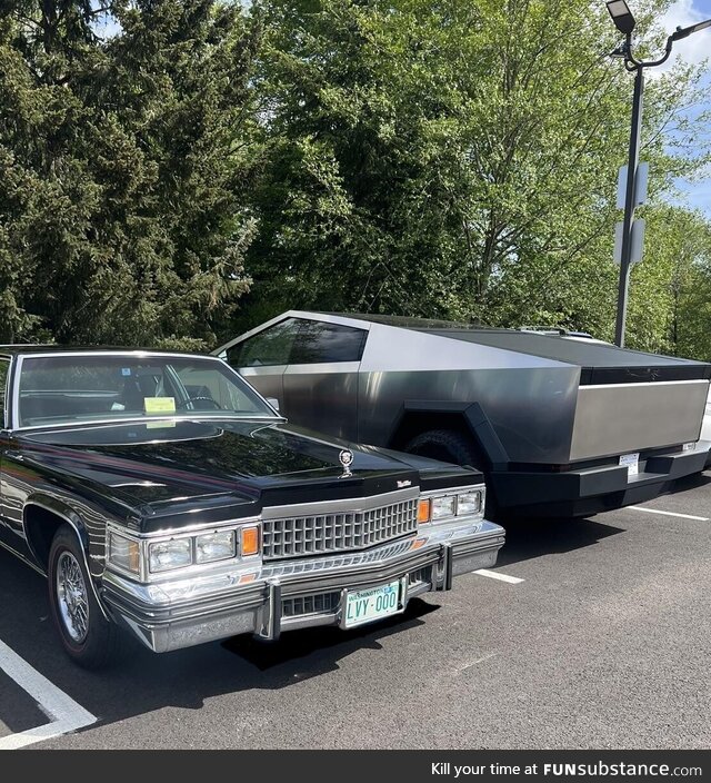 78 cadillac > cybertruck