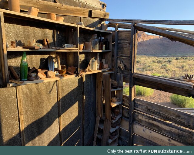 Found this shack at an abandoned mine in Utah