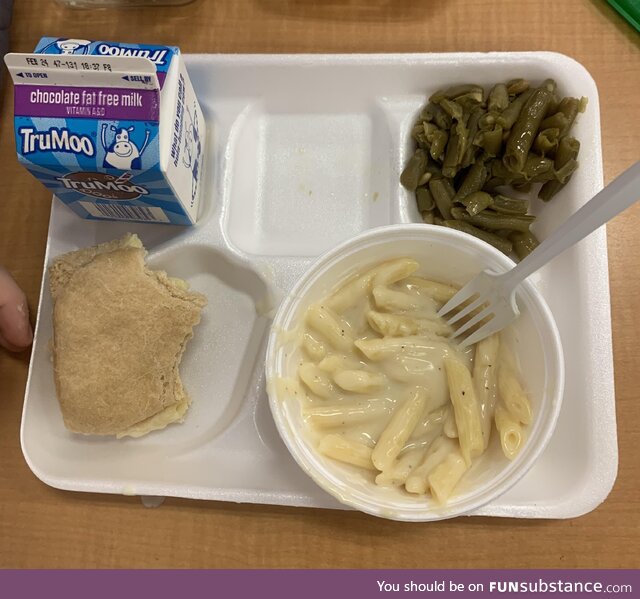 Lunch at Georgia high school