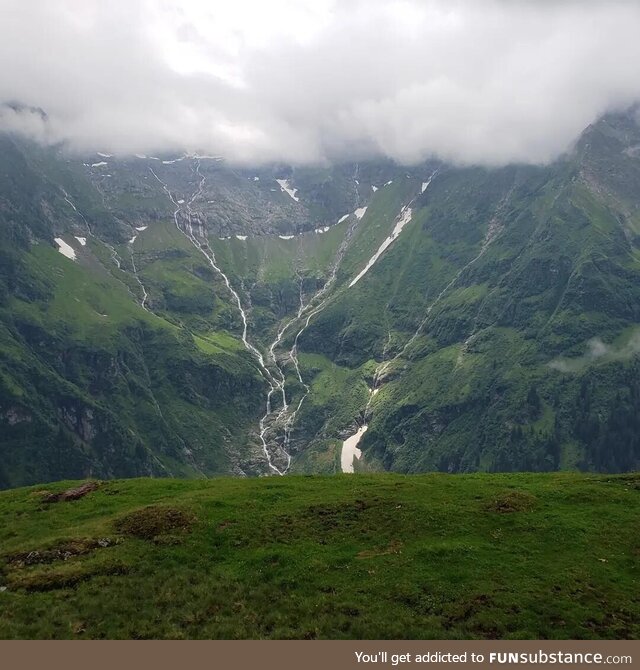 Switzerland is beautiful even on a cloudy day