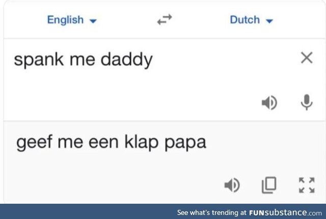 Dutch is not a serious language