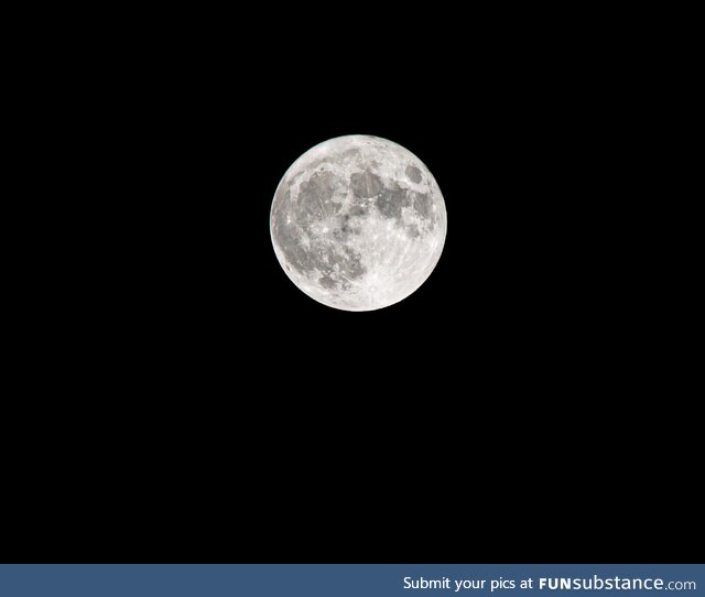 Tonight's Blue Supermoon