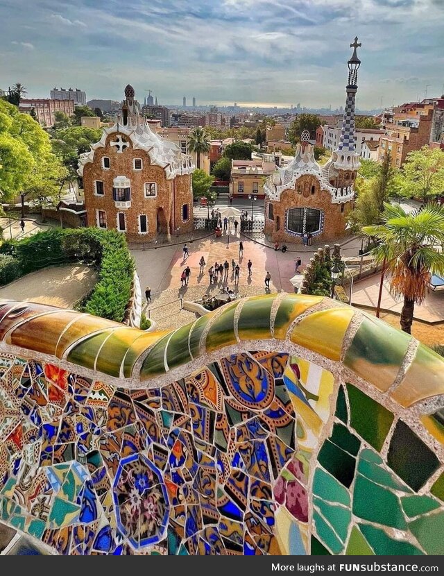 Park Güell, Barcelona, Spain