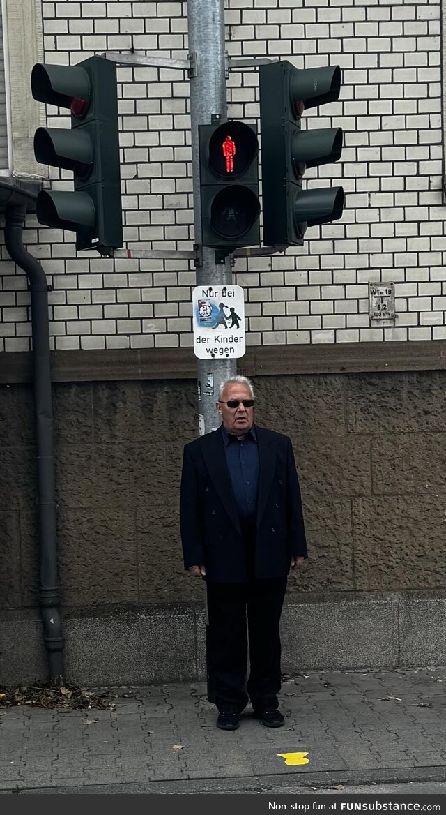 My German uncle Wolfgang looking cool as f*ck