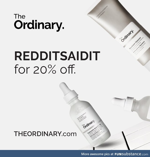 ! We’re The Ordinary, a brand offering an evolving collection of skincare