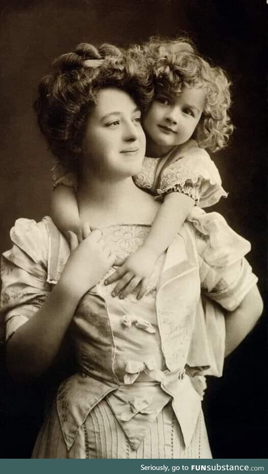 Mom and daughter, c. 1905