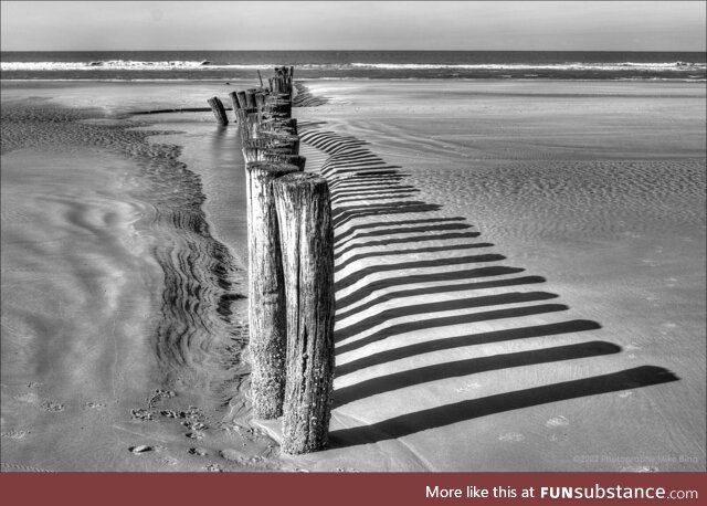 Pole position - Dutch beach at Hargen today