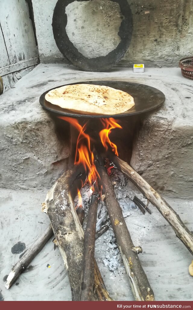 Wheat roti(bread), photography, india