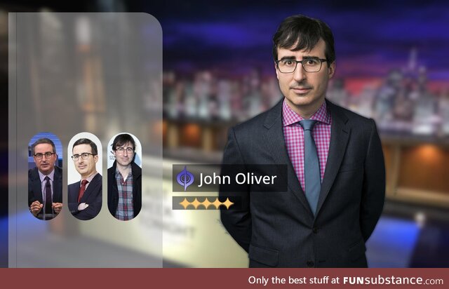 John Oliver will be meta once his banner drops. Must pull