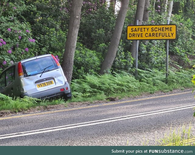 Please drive carefully!