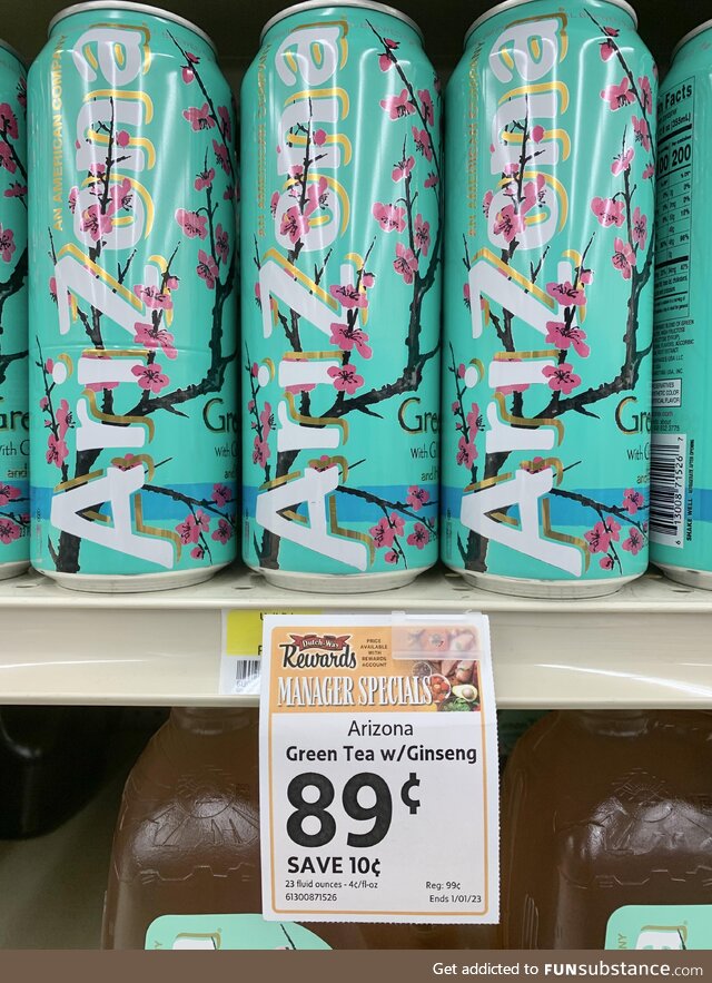 [OC] Since everyone was talking about Arizona tea being only 99 cents…