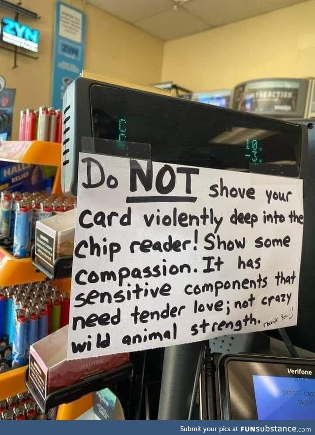 Be considerate please!