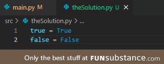 foundTheSolutionToWeirdPythonSyntax