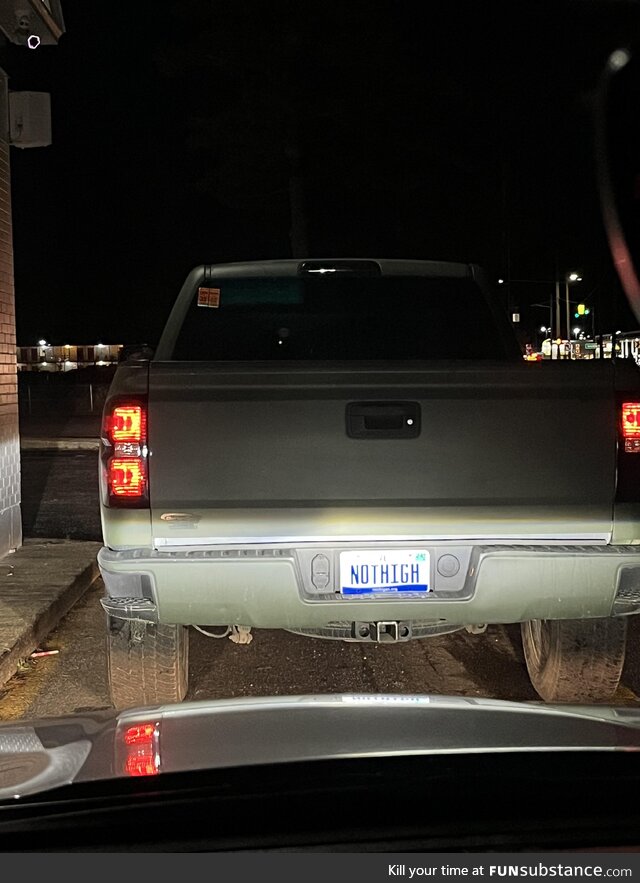 At the dispensary drive thru