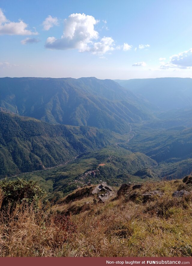 This is Laitlum Canyon, Meghalaya