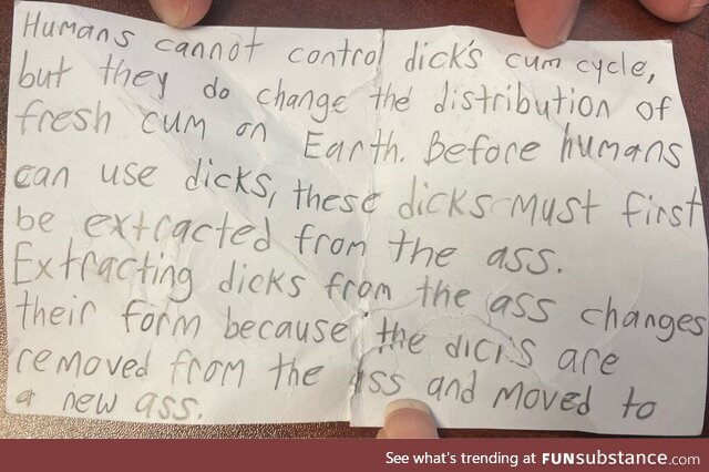 Found this gem walking around the school; This is science