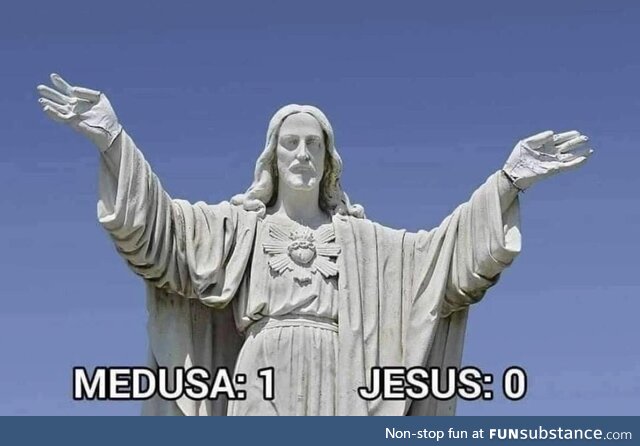 Jesus vs. Medusa