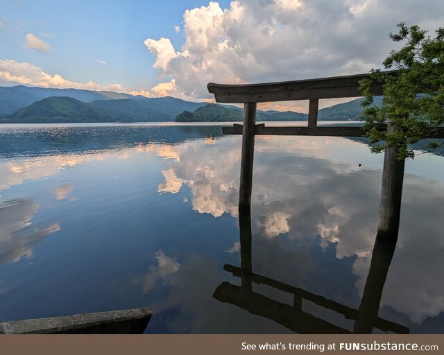 Lake hibara, fukushima