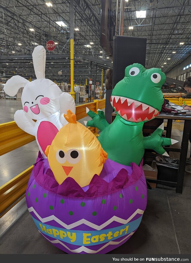 Ah yes, the almost forgotten Easter lizard, dinosaur, dragon?