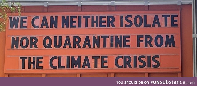We can neither isolate nor quarantine… (OC)