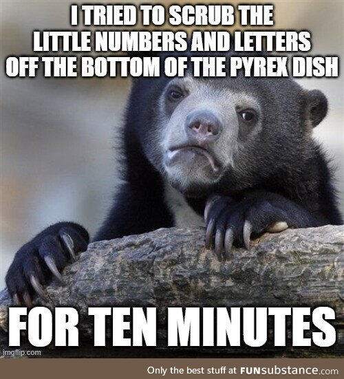 It must be really dirty down there