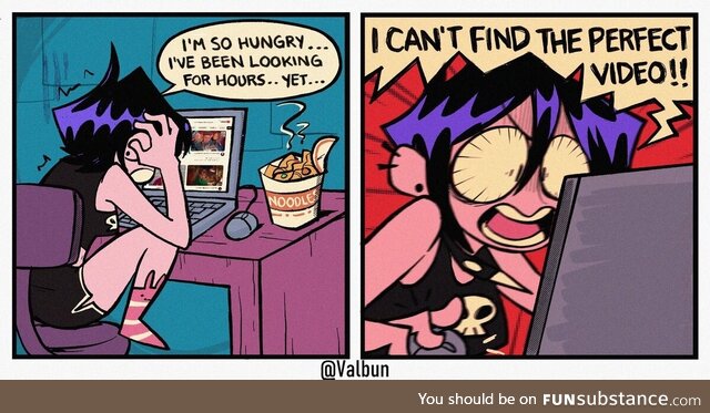Can't Eat Without Entertainment
