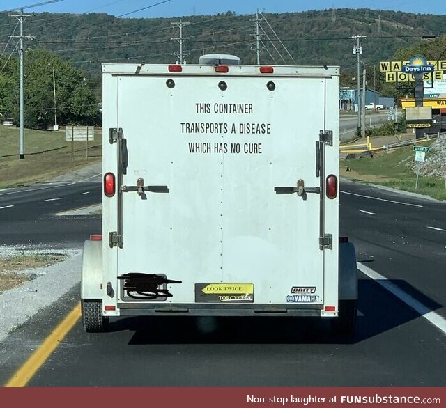 Mildly terrifying