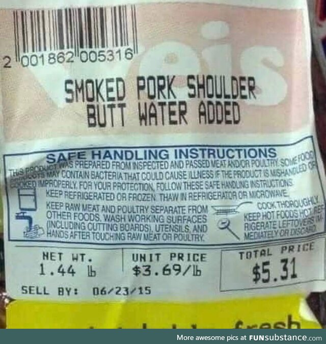 Pre-seasoned for your pleasure