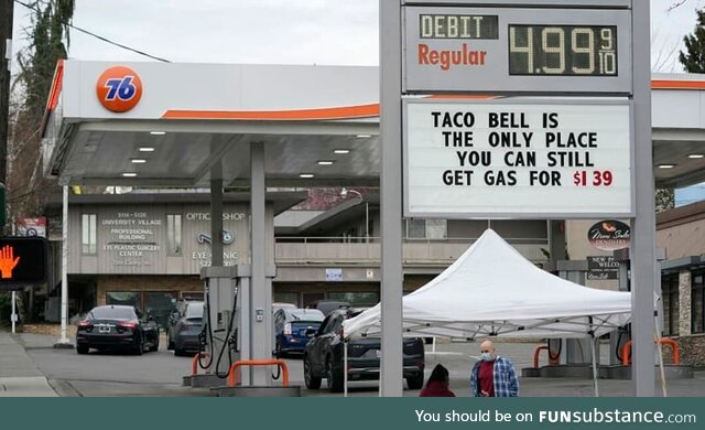 Fill 'er up!