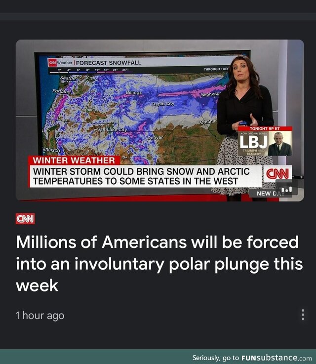 Is weather ever "voluntary"?