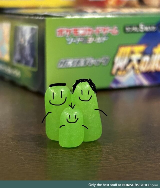 I have a family of green mike and ikes