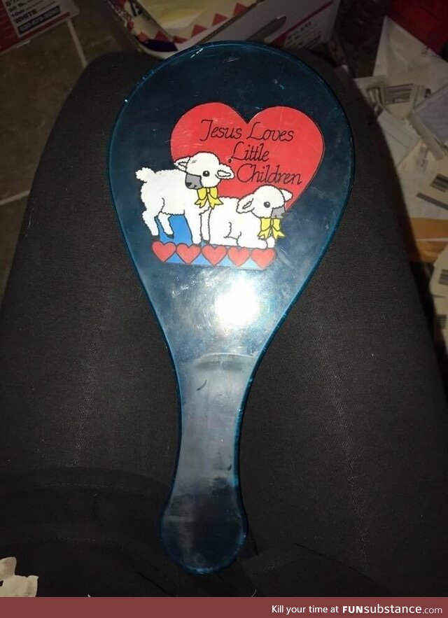 This is what my grandmother used to spank the grand kids with when we were younger