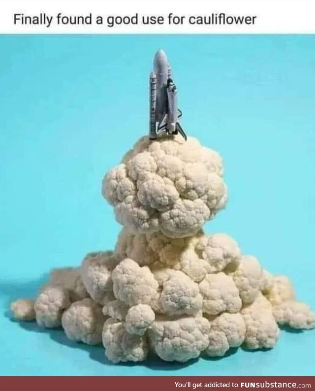 Finally found a good use for cauliflower