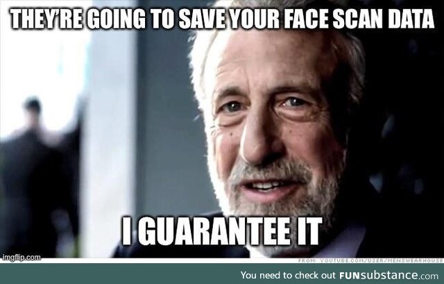 Regarding Facebook’s promise to delete the face scan data it has for its billion+ users