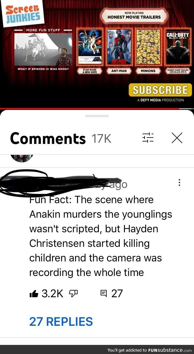 Found under a revenge of the sixth revue