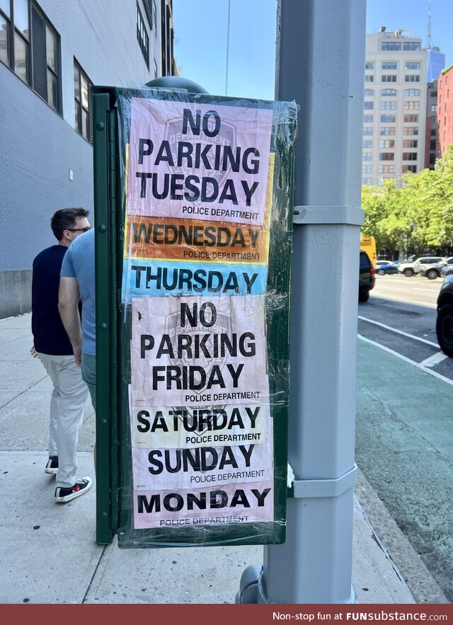 If only there was a better way to articulate this… TriBeCa, NYC [OC]