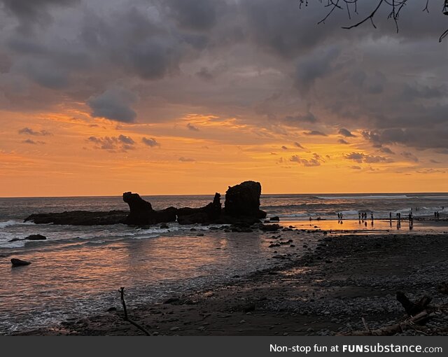 Sunset in El Tunco, El Salvador