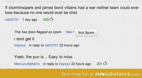 Stormtroopers vs James Bond