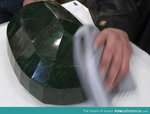 The worlds largest emerald