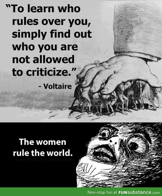 Who you're allowed to criticize
