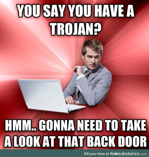 Overly Suave IT Guy Has The [F]ix