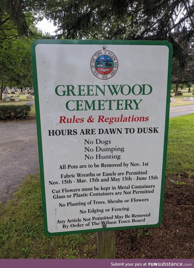 So disappointed. Came all this way and there is no hunting allowed
