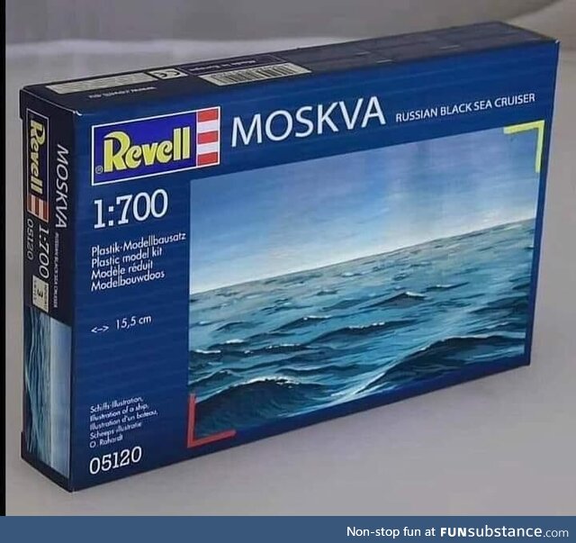 Revell releases Moskva model