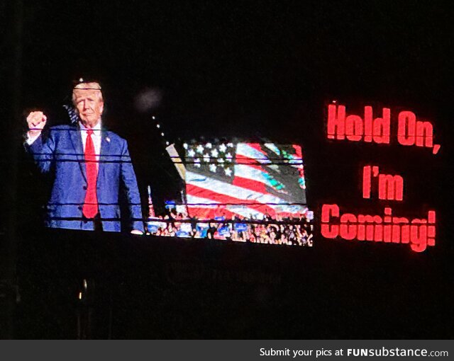 This weird billboard with the double entendre