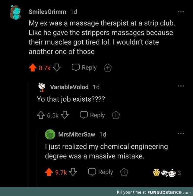 What job would a man have that would be a deal breaker for women