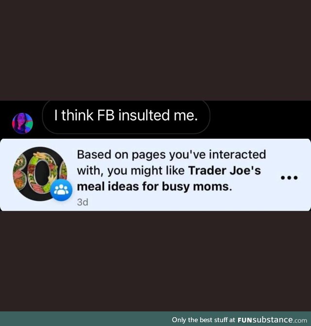 Facebook burn