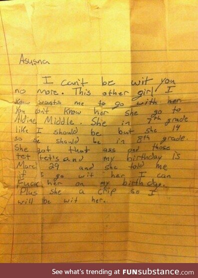 Middle school breakups are rough these days