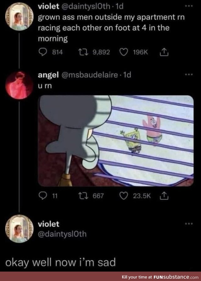 Characterized soggy spiffy