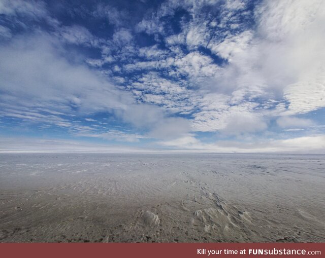 Nothingness of the Arctic [OC]